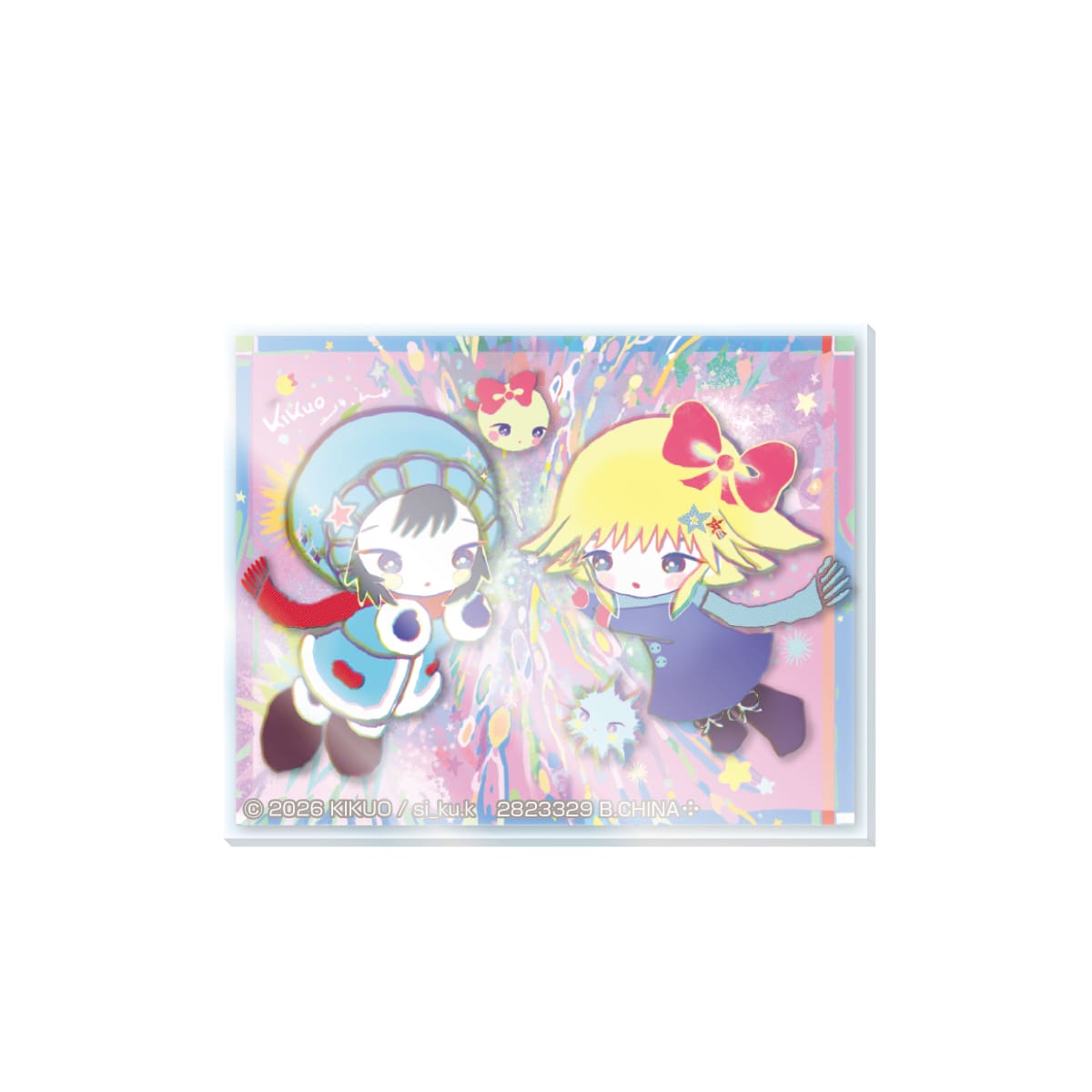 B賞　星くんたちのアクリルクリップ　デザインC