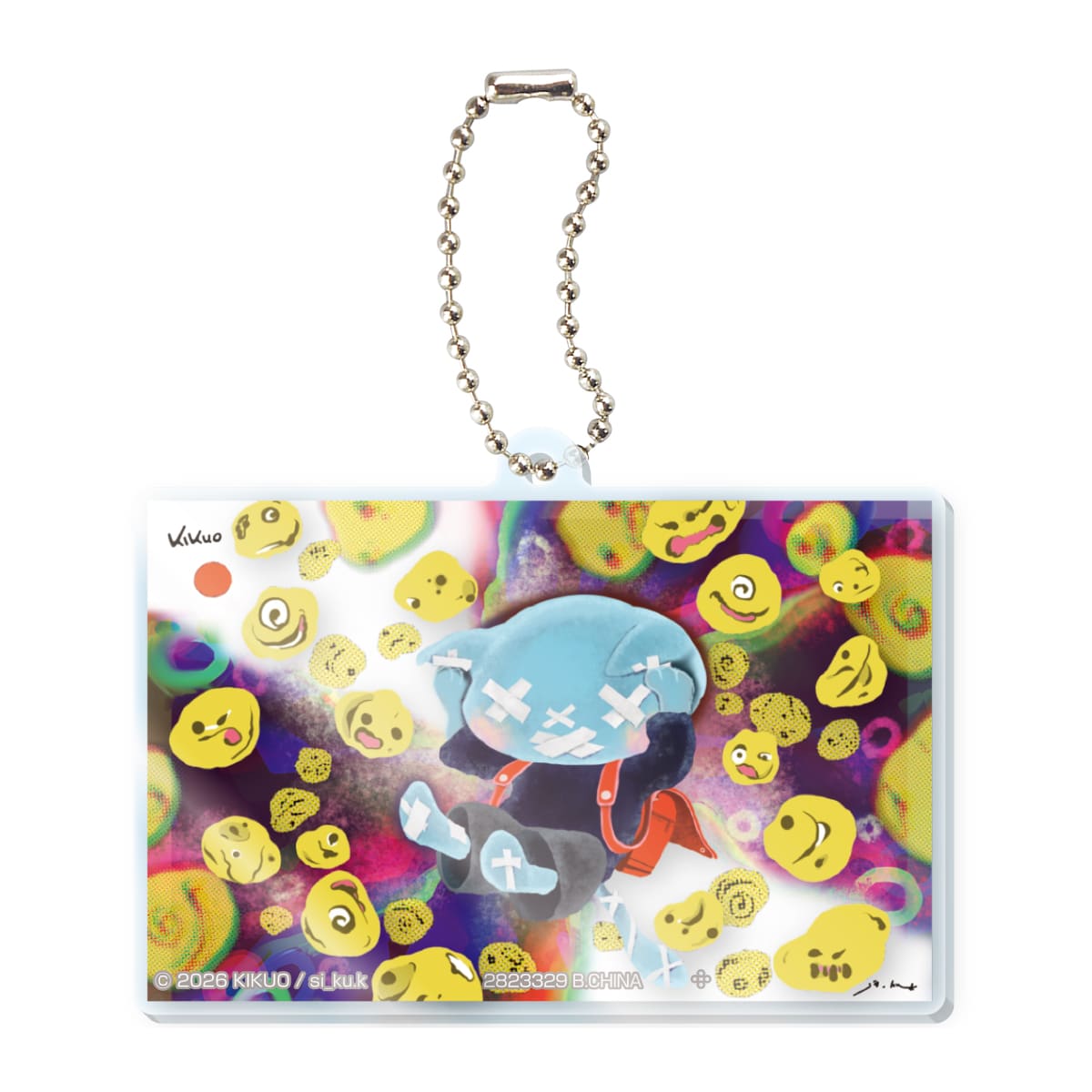 C賞　いろいろなキャラたちのアクリルチャーム　デザインD