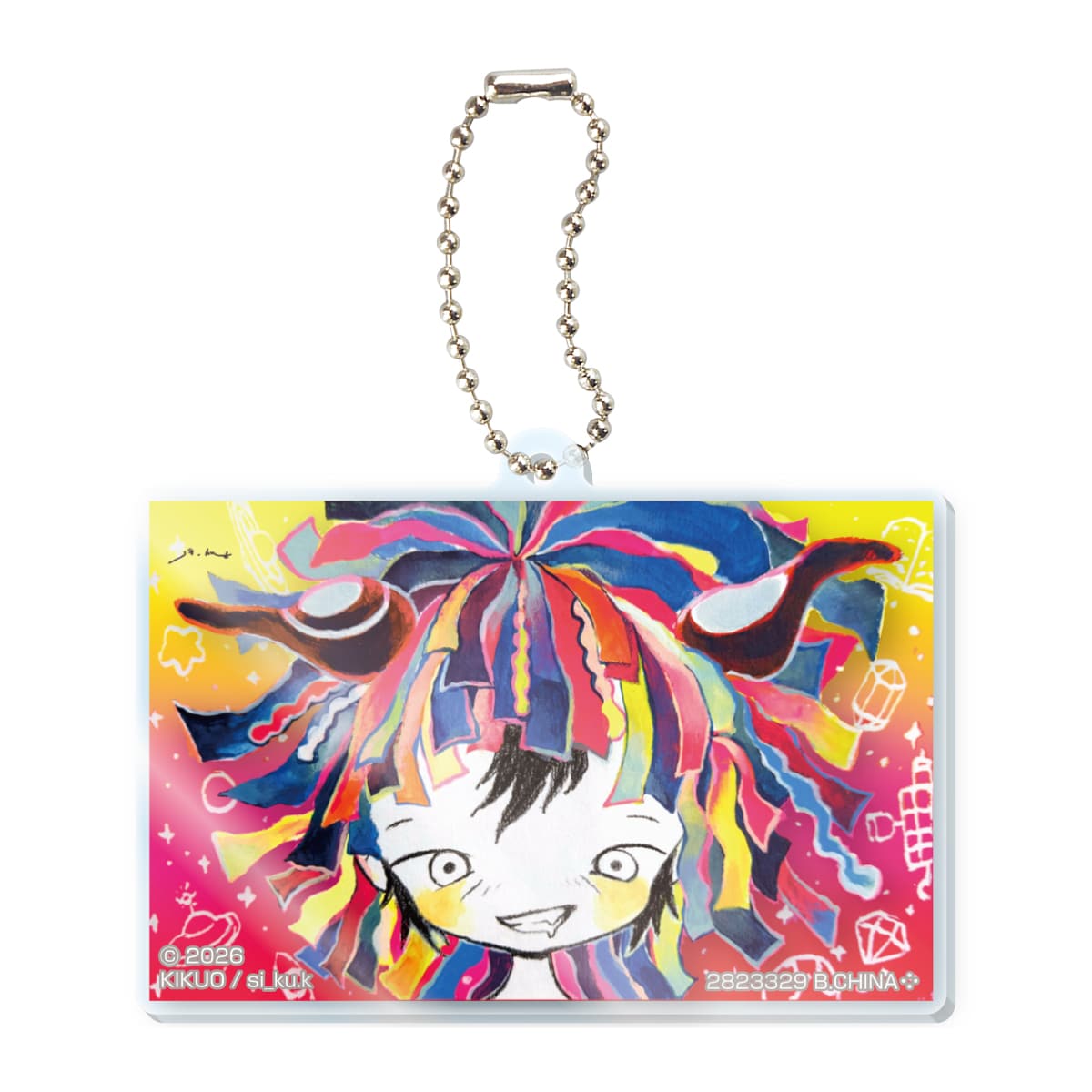 C賞　いろいろなキャラたちのアクリルチャーム　デザインE