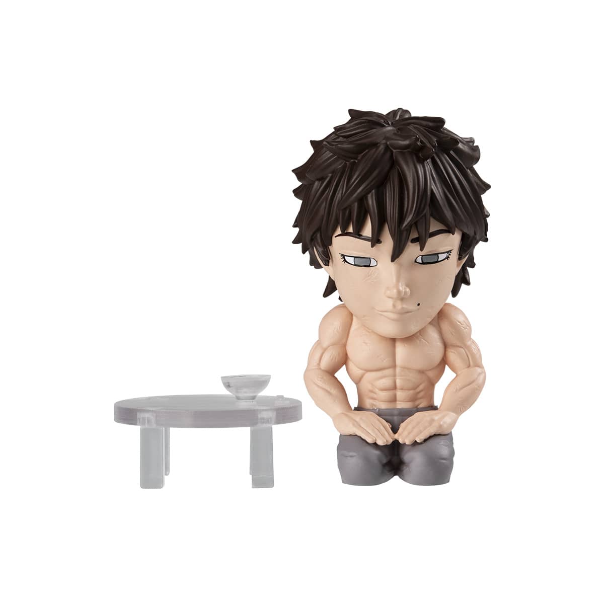 B.範馬刃牙&エアちゃぶ台