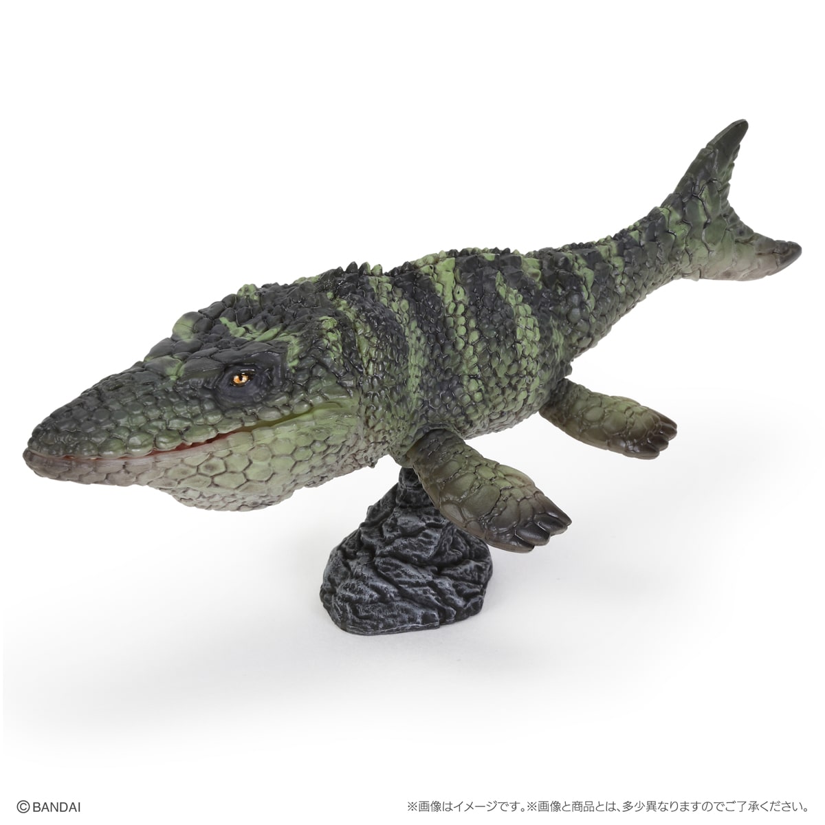 モササウルス（ストライプダークグリーン）