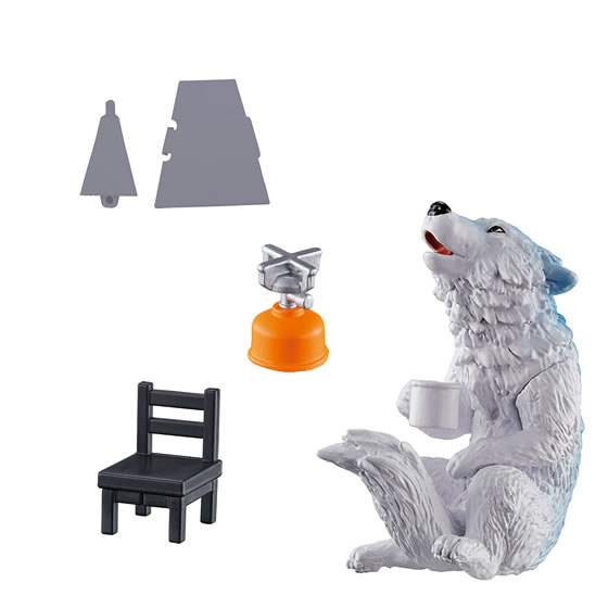 BANDAI - どうぶつキャンプ 5種セット イス混合 📌どうぶつキャンプ07 📌Animal Camp 07 2024年08月23日(金)【新