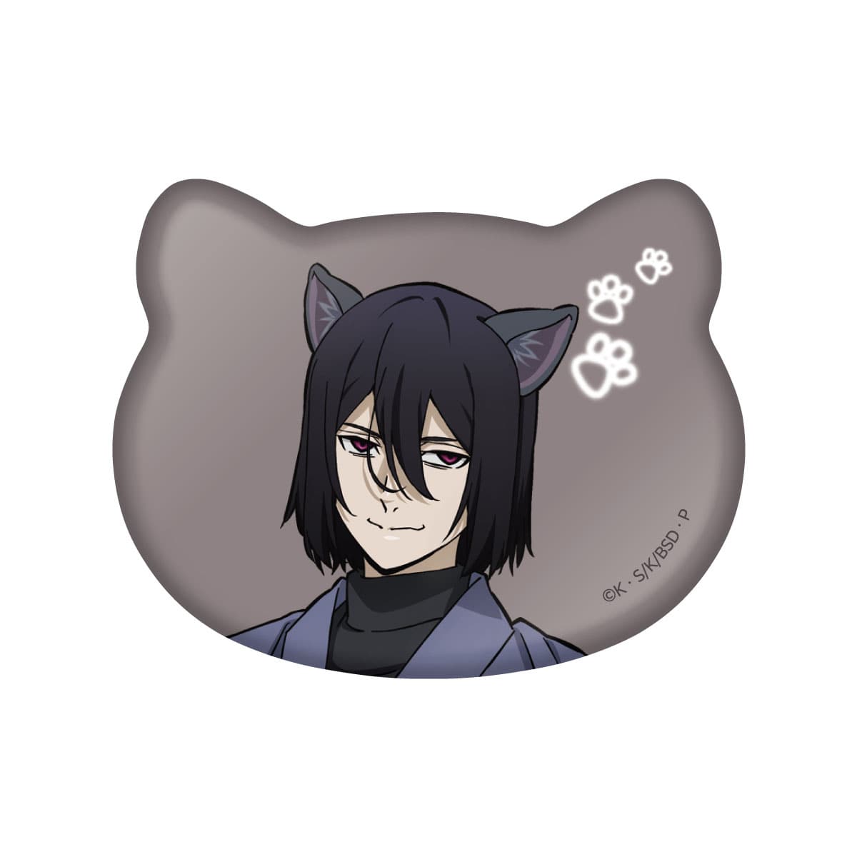 猫型缶バッジ フョードル・D