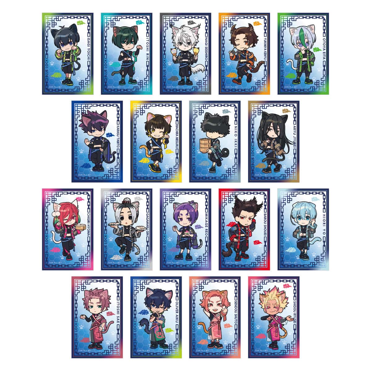 【2次販売】ブルーロック in NAMJATOWN 2025 ～チャイにゃFes～  クリアイラストコレクション