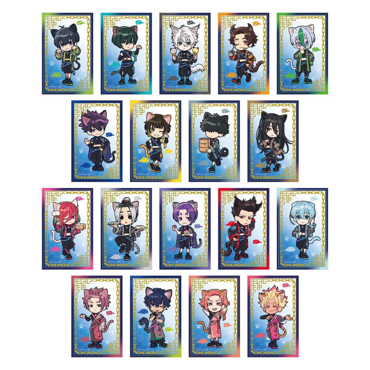 【2次販売】ブルーロック in NAMJATOWN 2025 ～チャイにゃFes～  クリアイラストコレクション