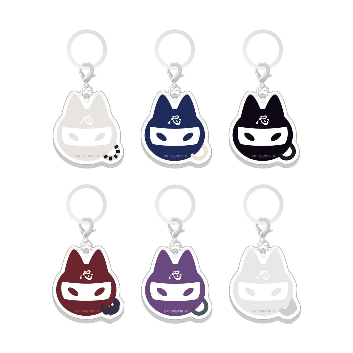 【12/23～2/24】文豪ストレイドッグス 於:ナンジャタウン 忍灯ノ町観光記  アクリルチャームコレクション