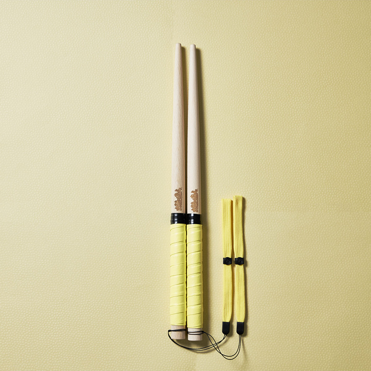 【3月発送分】太鼓の達人　公式マイバチ　山吹（yamabuki）