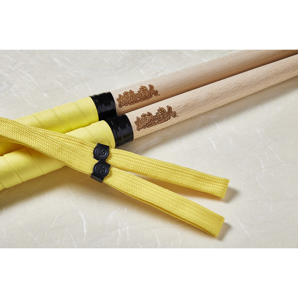 【4月発送分】太鼓の達人　公式マイバチ　山吹（yamabuki）