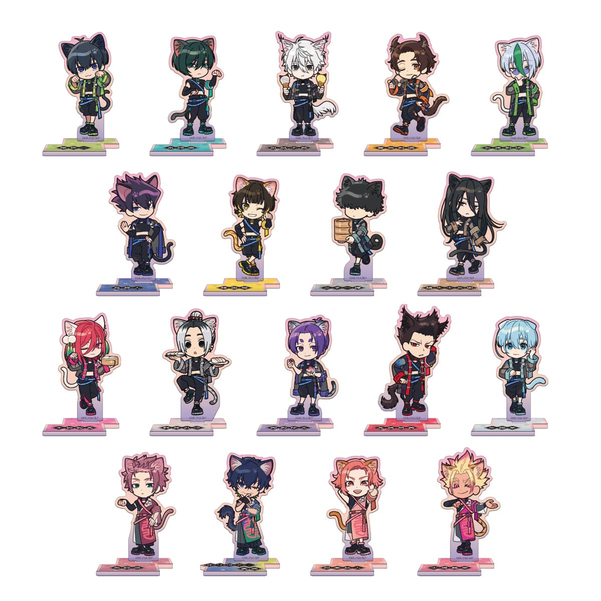 【2次販売】ブルーロック in NAMJATOWN 2025 ～チャイにゃFes～  オーロラアクリルスタンド