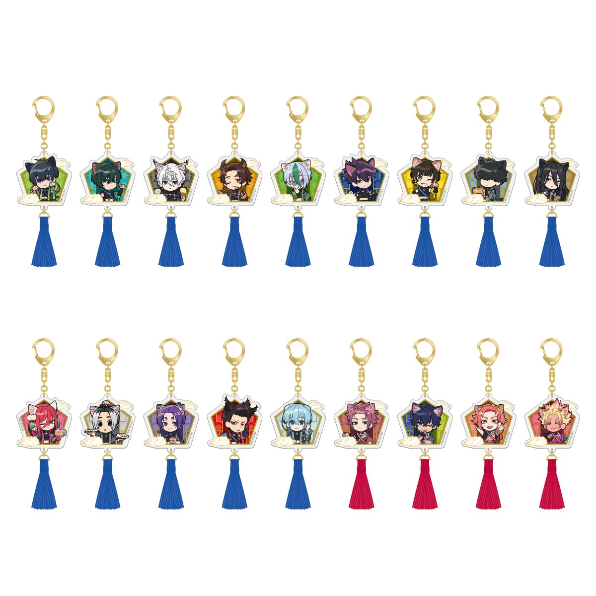 【2次販売】ブルーロック in NAMJATOWN 2025 ～チャイにゃFes～  タッセルアクリルチャーム
