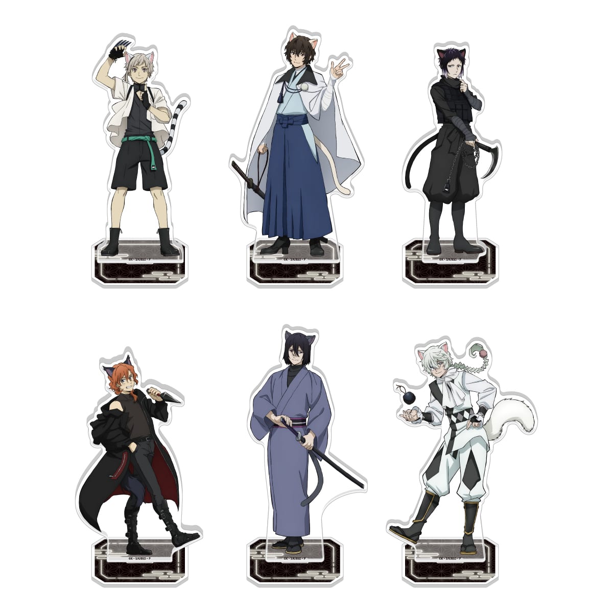 【12/23～2/24】文豪ストレイドッグス 於:ナンジャタウン 忍灯ノ町観光記  アクリルスタンド