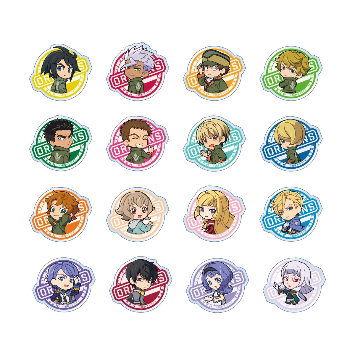 機動戦士ガンダム 鉄血のオルフェンズ 10周年記念期間限定公式ショップ  アクリルクリップ