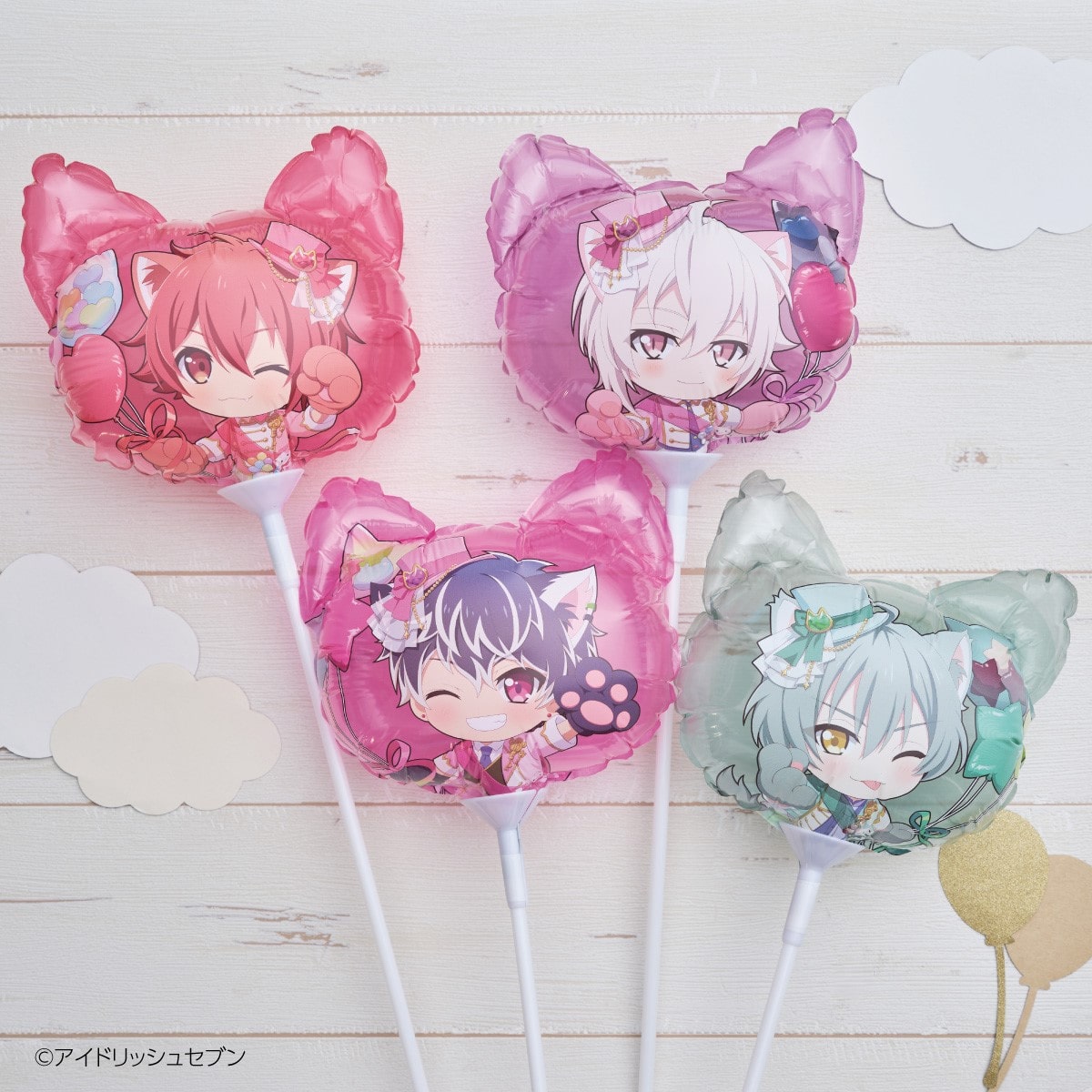 アイドリッシュセブン in NAMJATOWN ～10th Anniversary Festival～  ねこ型バルーン