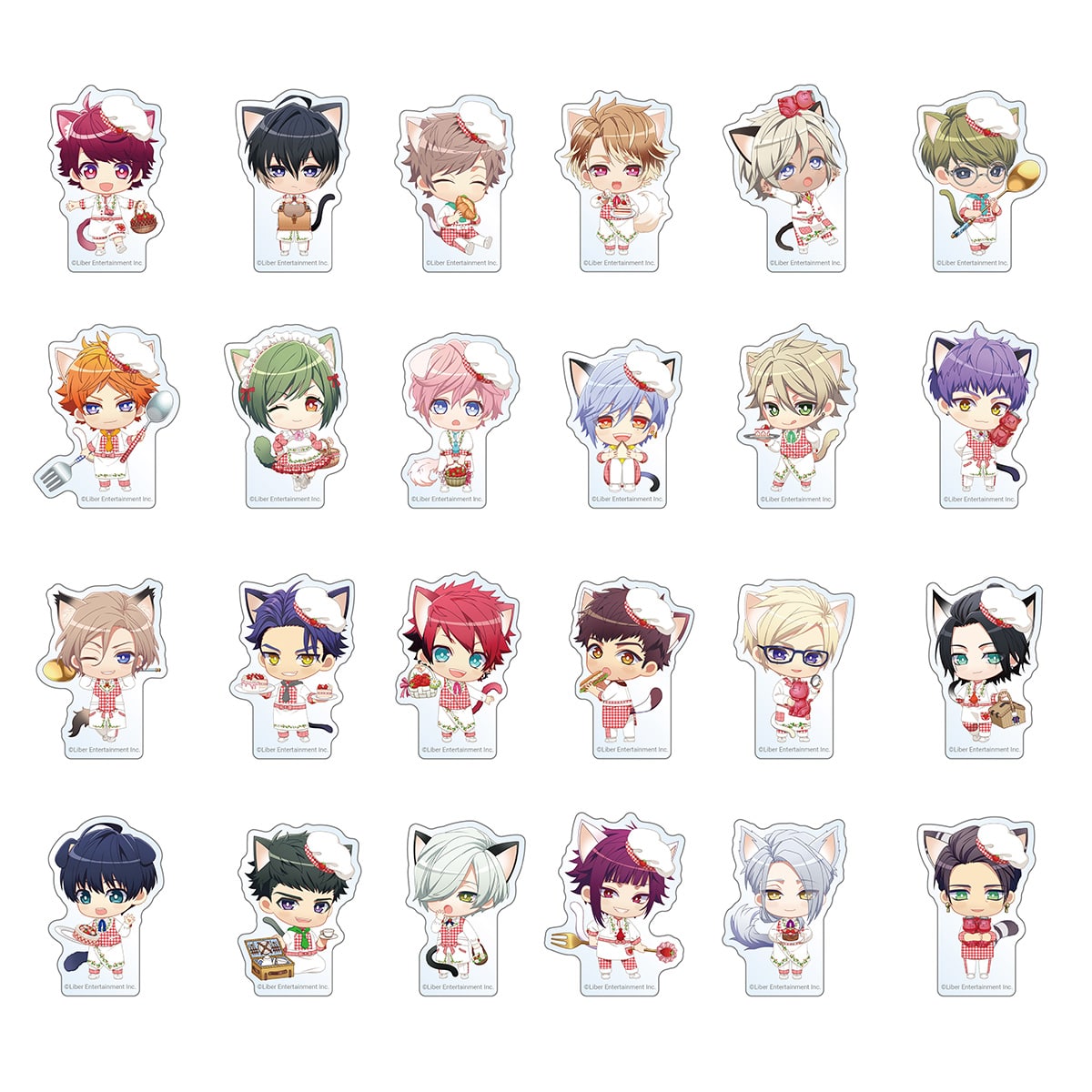 A3! in NAMJATOWN HAPPY STRAWBERRY PICNIC DAY  アクリルマスコット