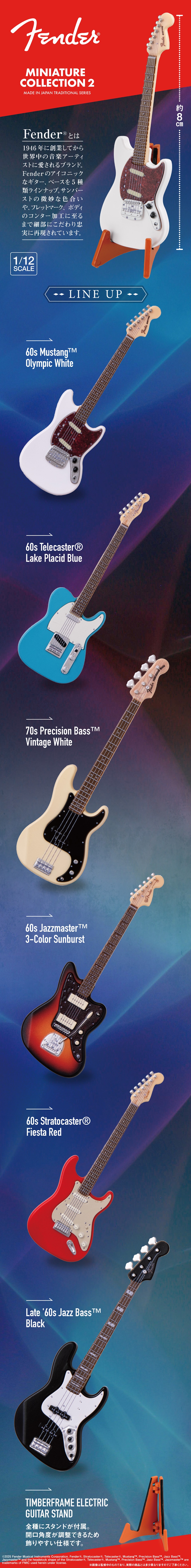 Fender Miniature Collection２