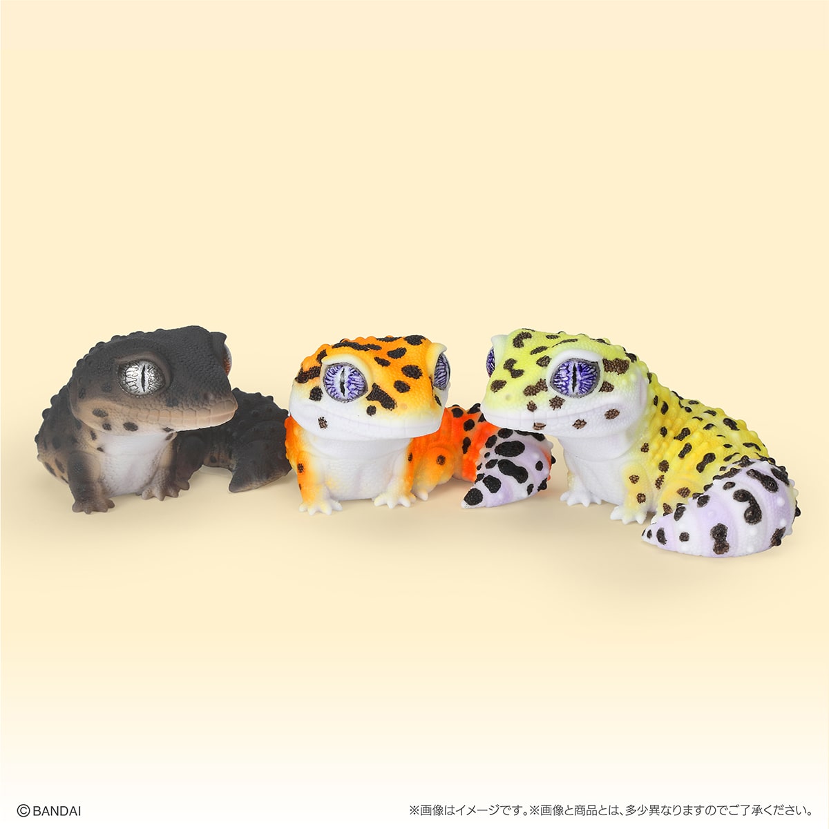 いきもの大図鑑ソフビコレクション レオパとクレス