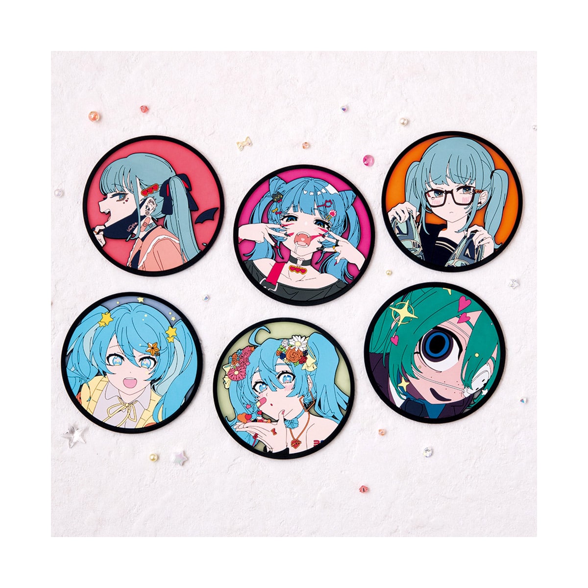 【フラットガシャポン】DECO*27 MVラバーコースター