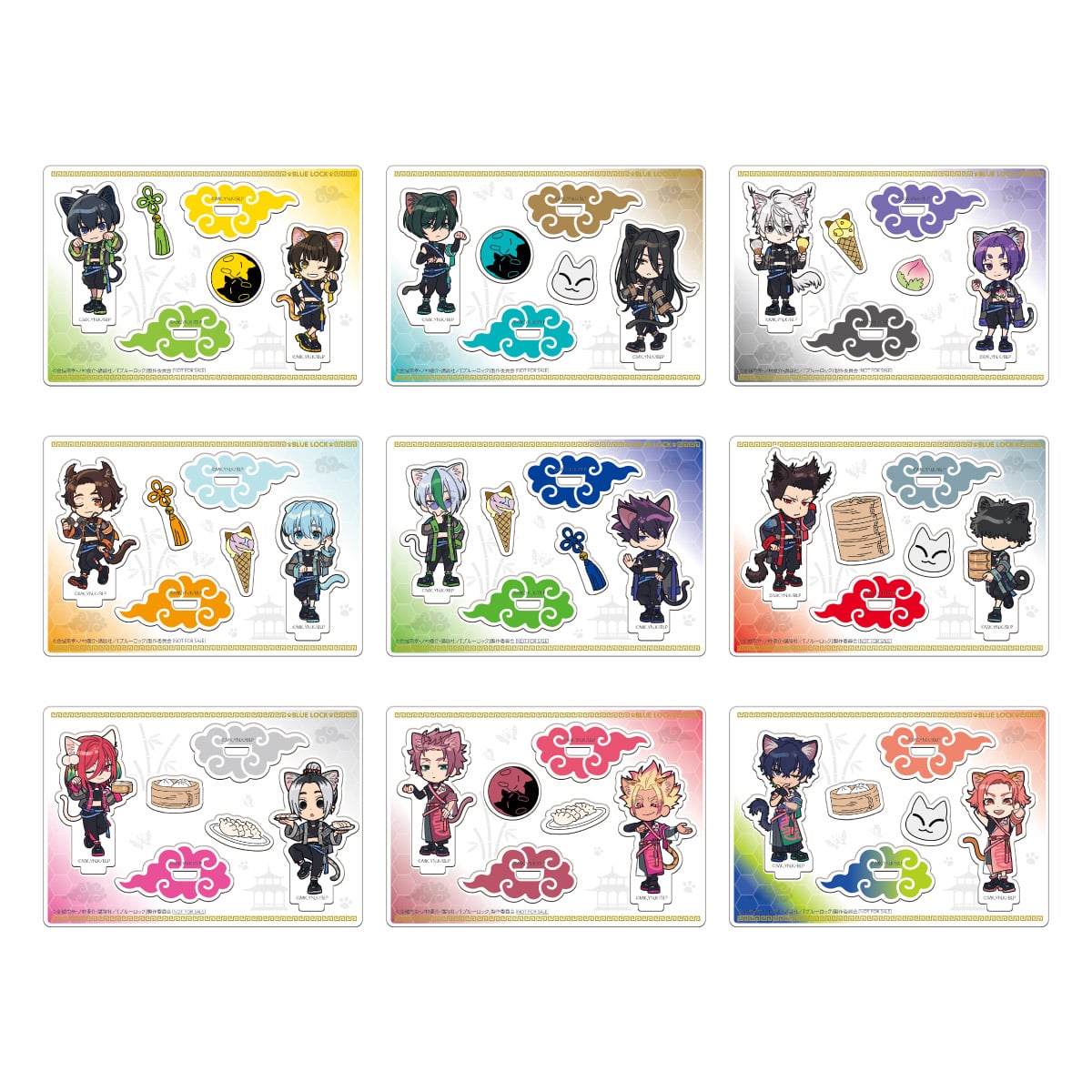 【2次販売】ブルーロック in NAMJATOWN 2025 ～チャイにゃFes～ まわしチャイにゃ♪テーブルぐるぐるガラポン