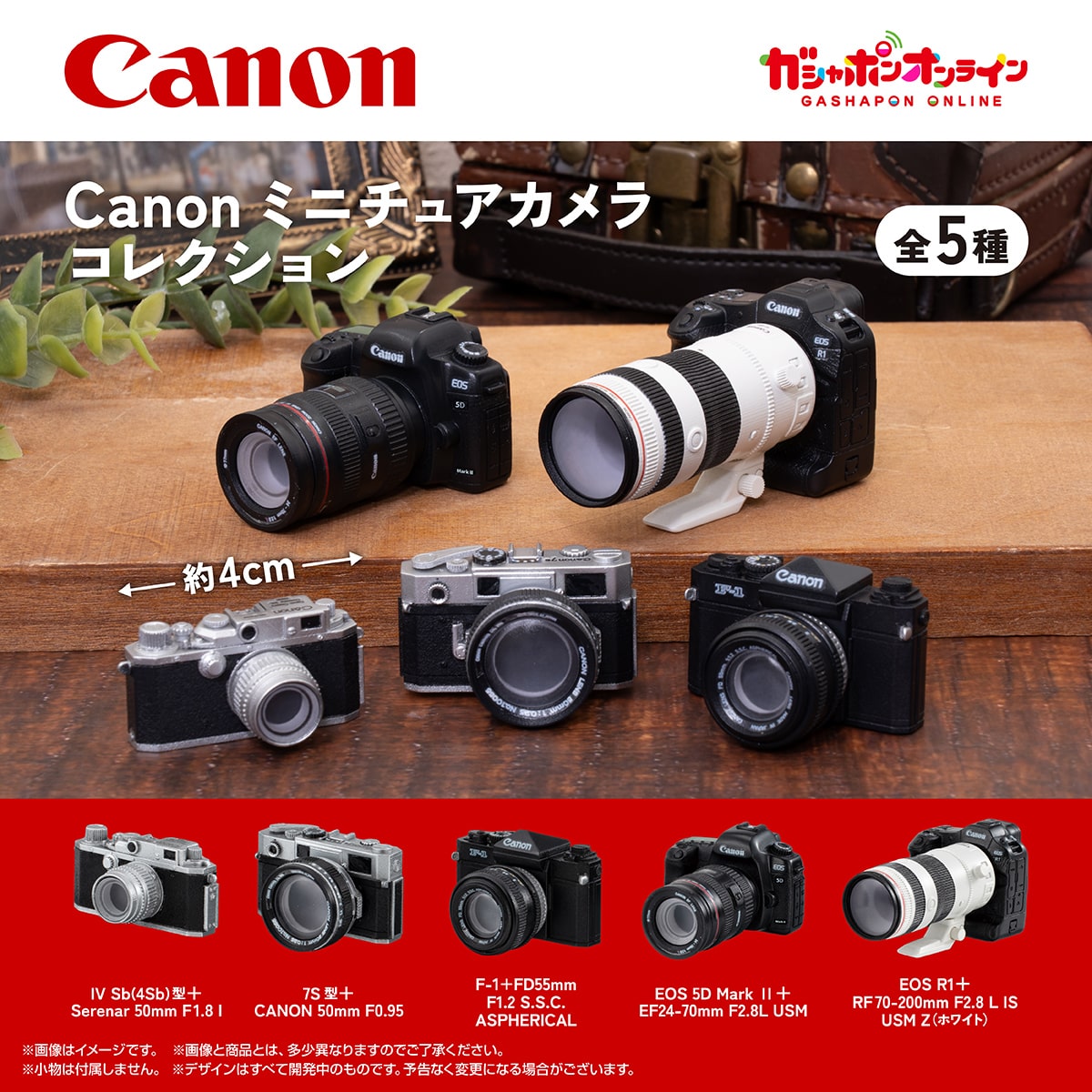 Canon ミニチュアカメラコレクション