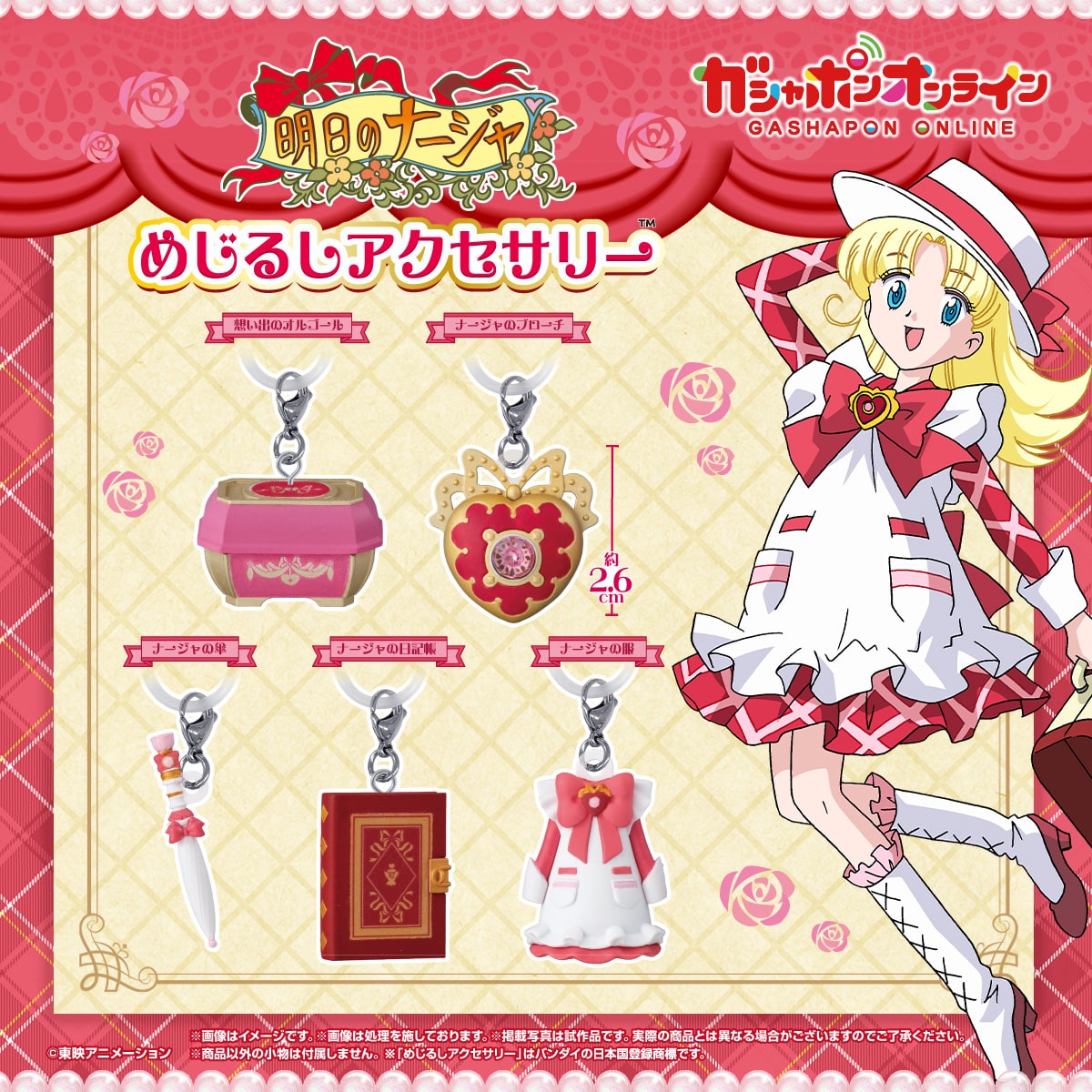 明日のナージャ　めじるしアクセサリー