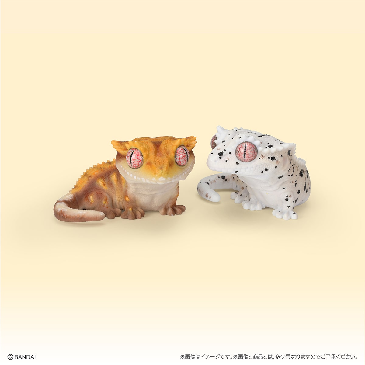 いきもの大図鑑　ソフビコレクション　レオパとクレス
