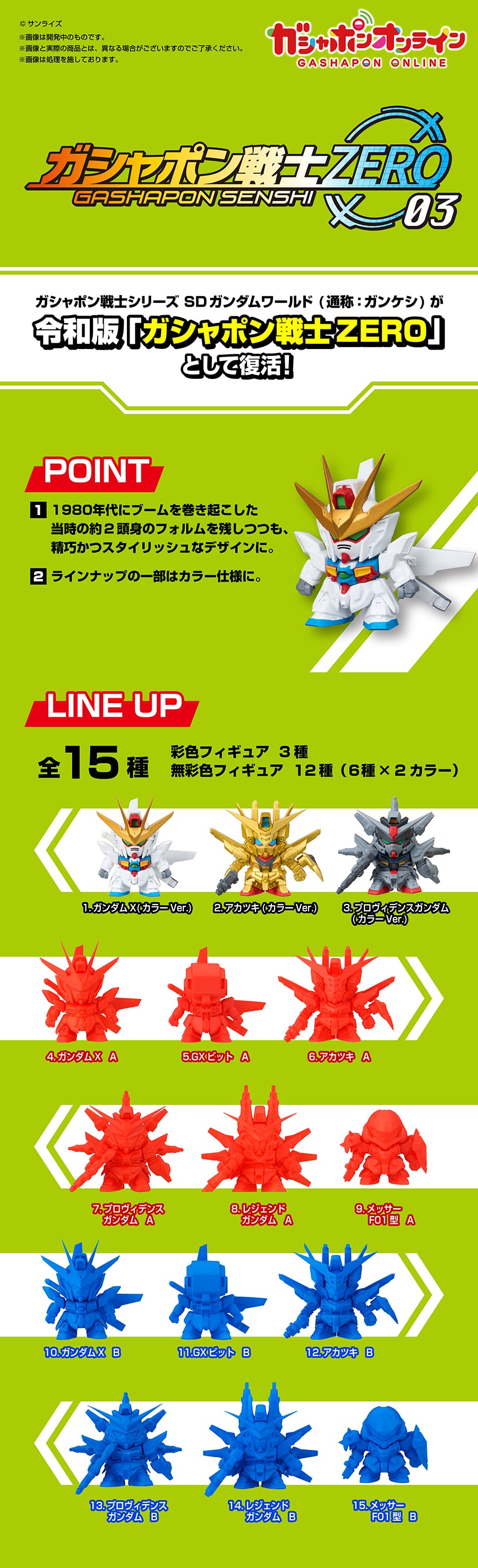 機動戦士ガンダム ガシャポン戦士ZERO 03