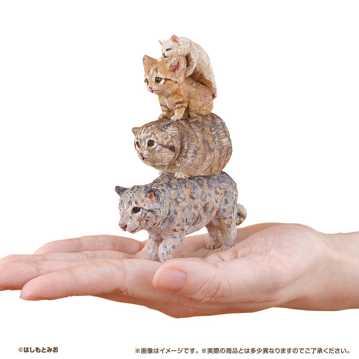 はしもとみおのブレーメンの音楽隊彫ってみた。２