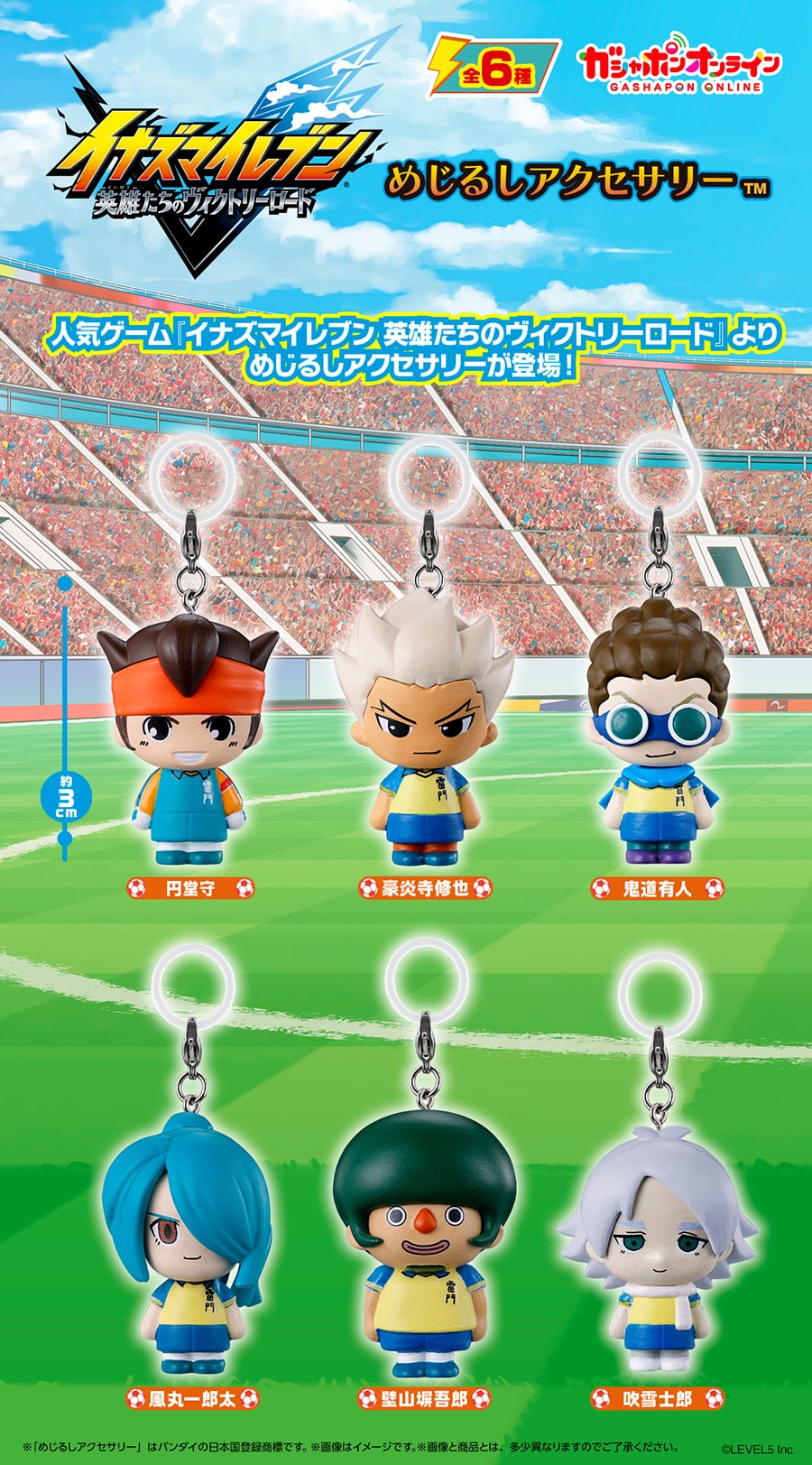 イナズマイレブン 英雄たちのヴィクトリーロード めじるしアクセサリー