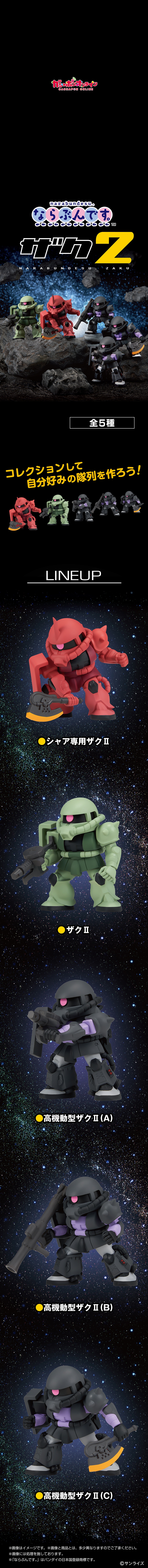 機動戦士ガンダム ならぶんです。ザク 2