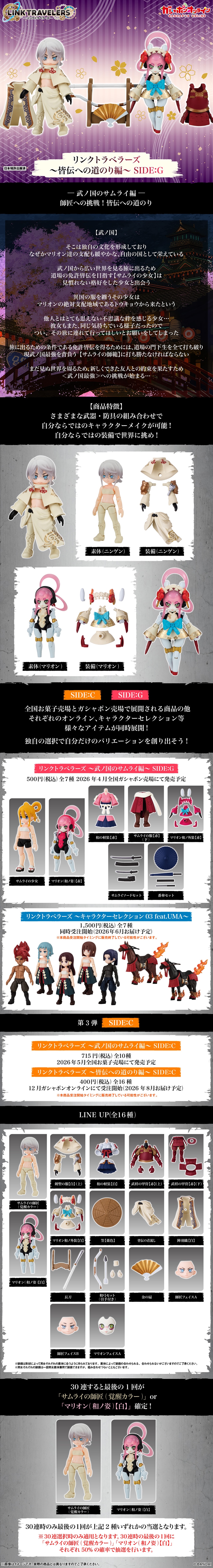 リンクトラベラーズ～皆伝への道のり編～SIDE:G～【2026年7月発送】