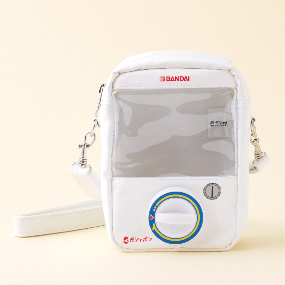 ガシャポンショルダーバッグ　水色【ガシャ活グッズ販売】