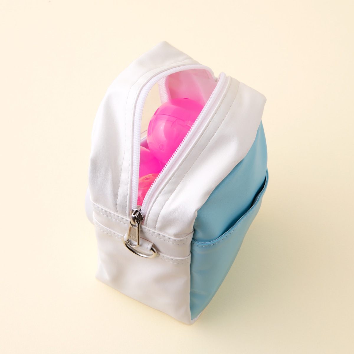 ガシャポンショルダーバッグ　水色【ガシャ活グッズ販売】