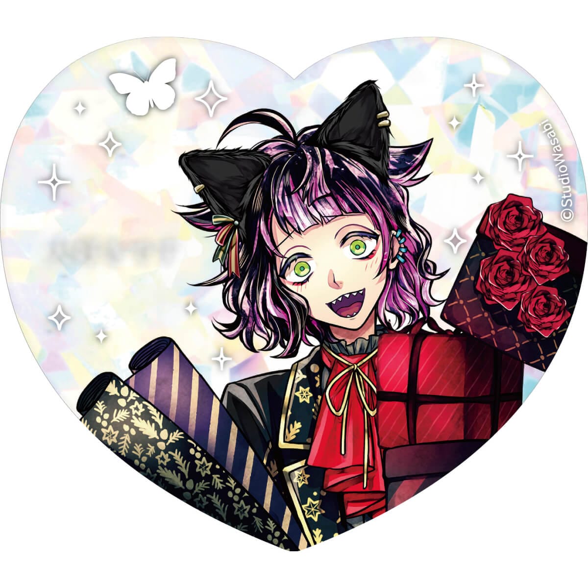 きらきらクリアカード	ラムリ(等身)